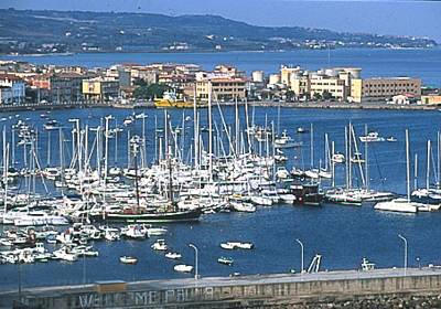 A particular of the harbour of Vibo Valentia Marina